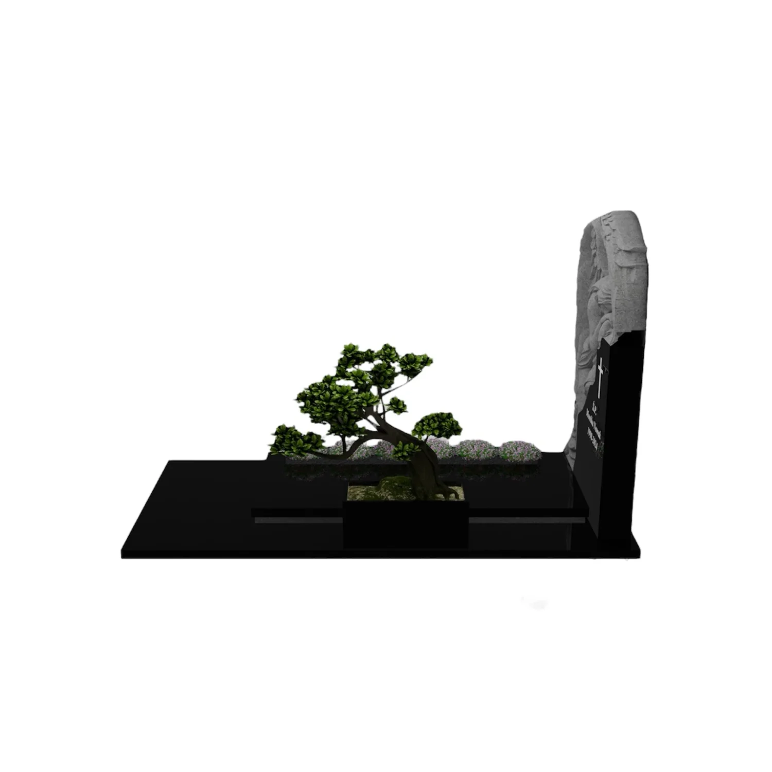 Einzelgrabstein mit Engelsfigur CK 76+360 – photo №10