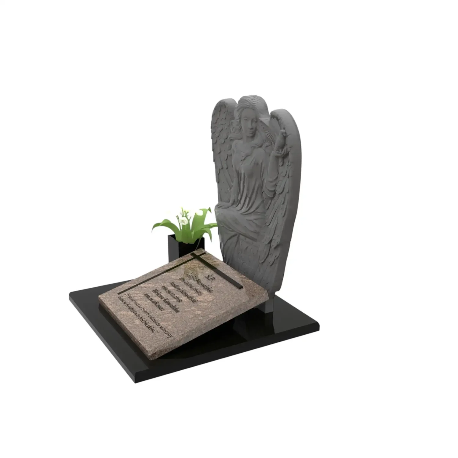 Urnengrab mit Engelsskulptur U 86+360 – photo №2