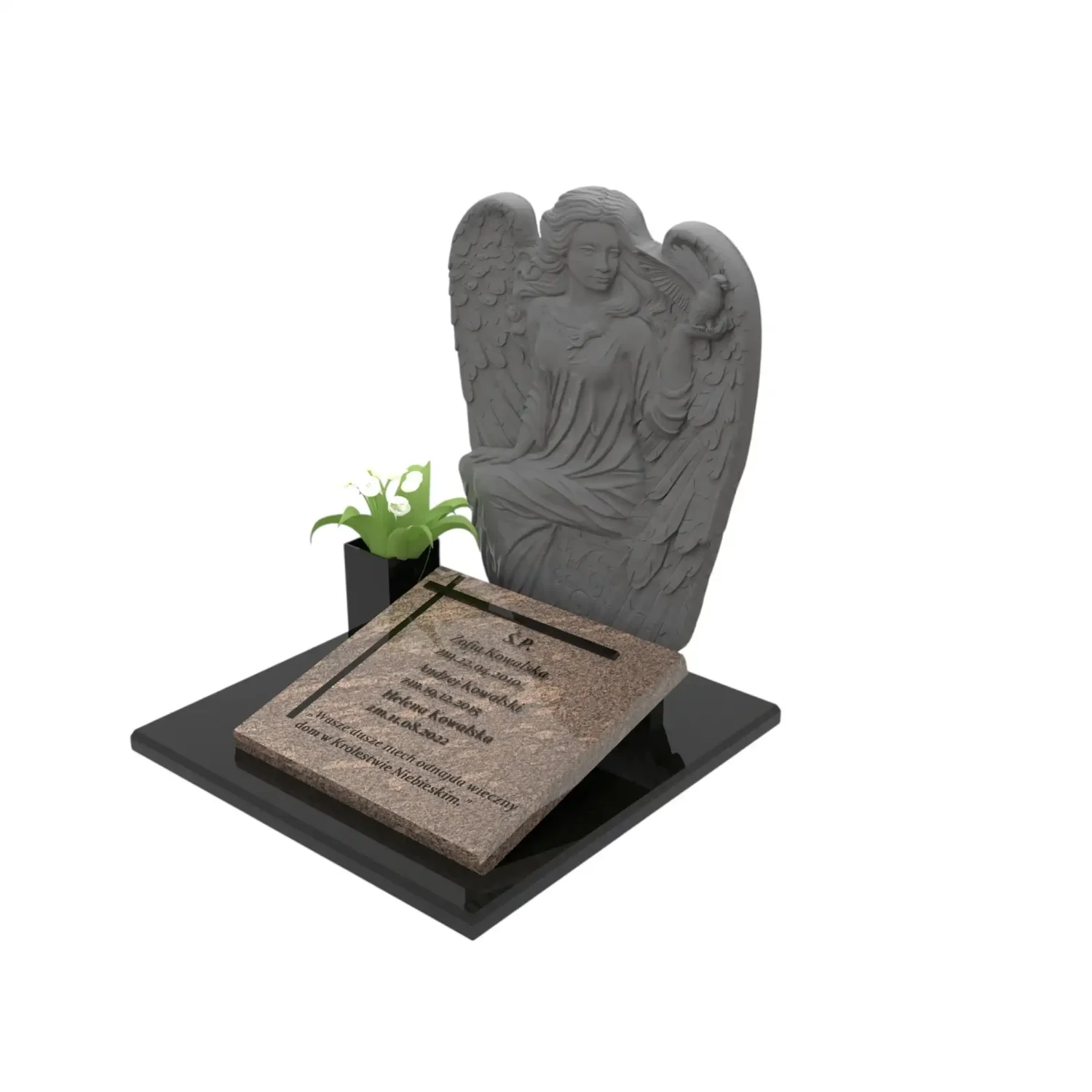Urnengrab mit Engelsskulptur U 86+360 – photo №1