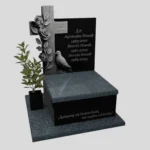 Urnengrabstein mit Kreuzskulptur U 83 Foto 35