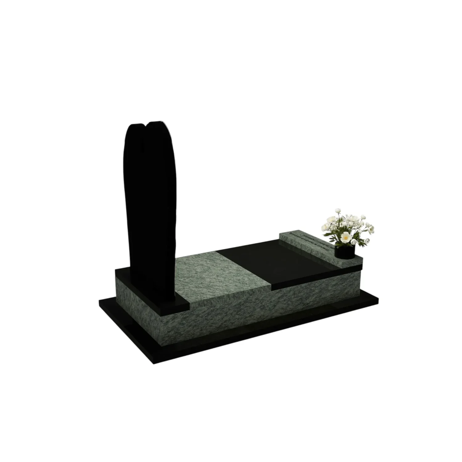 Einzelgrabmal mit Engelsskulptur CK 94+360 – photo №8