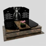 Doppelgrabstein mit Gravur der Mutter Gottes CK 88 Foto 34