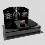 Doppelgrabstein mit Gravur der Mutter Gottes CK 88 Foto 36