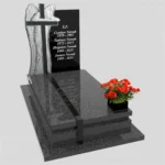 Einzelgrabstein mit Engelsfigur CK 97 Foto 36