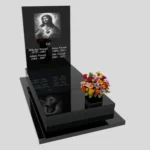 Einzelgrabstein mit Jesus-Gravur CK 99 Foto 37
