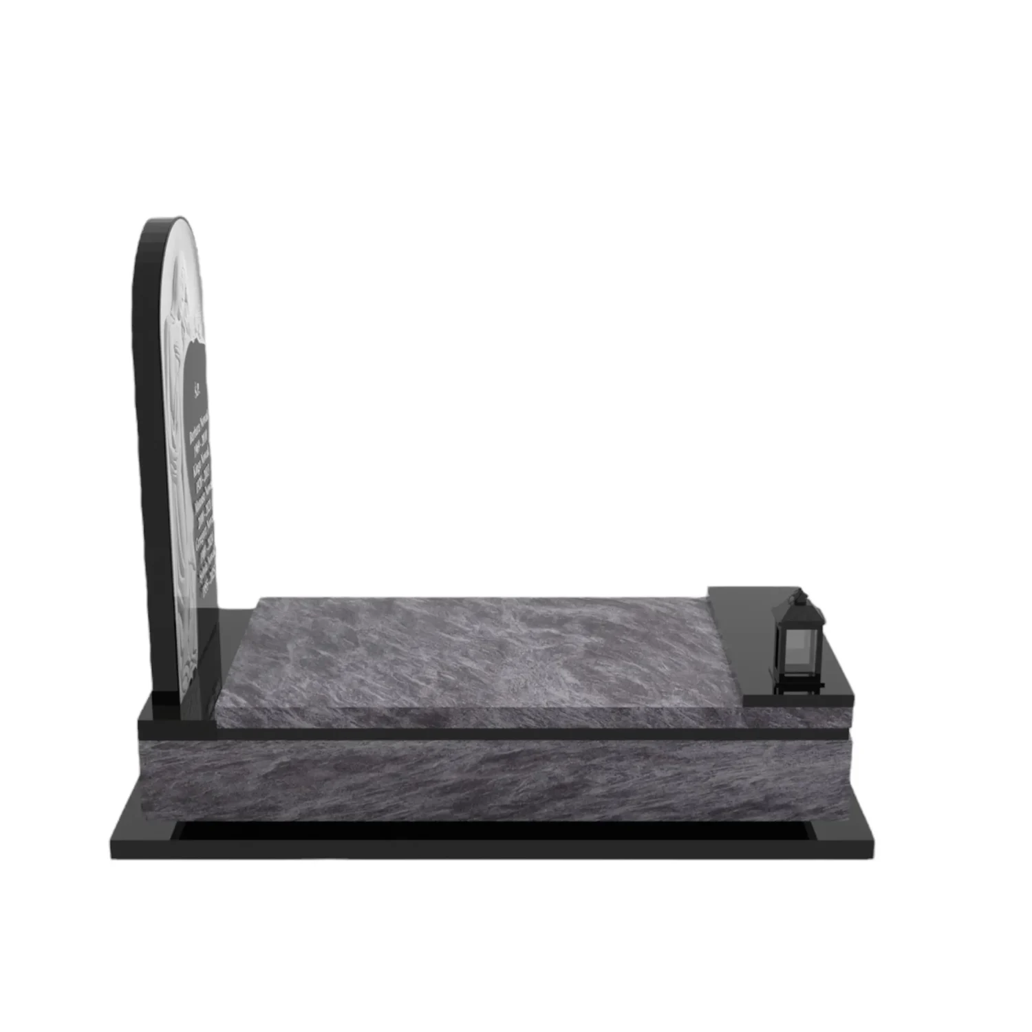 Einzelgrabmal mit Muttergottes-Skulptur CK 105+360 – photo №9
