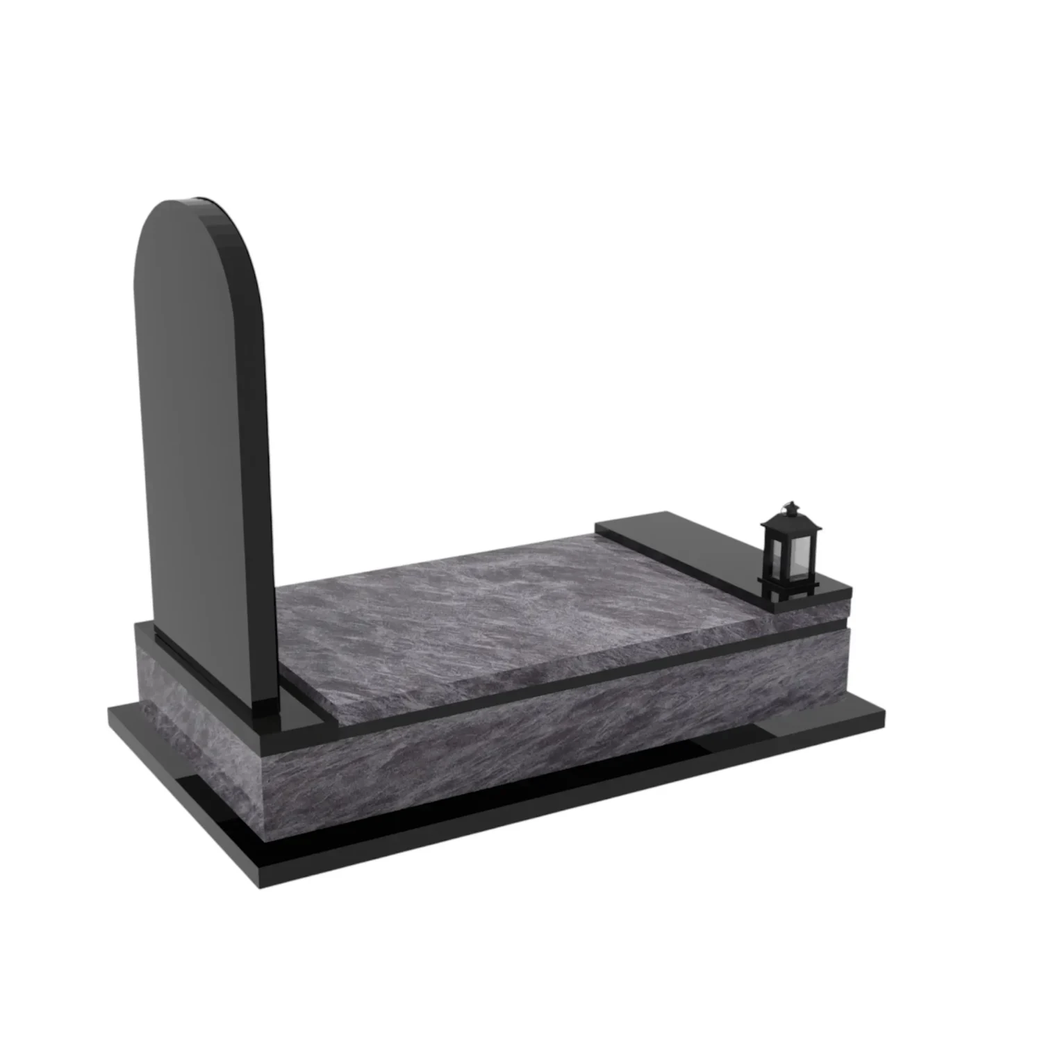 Einzelgrabmal mit Muttergottes-Skulptur CK 105+360 – photo №8