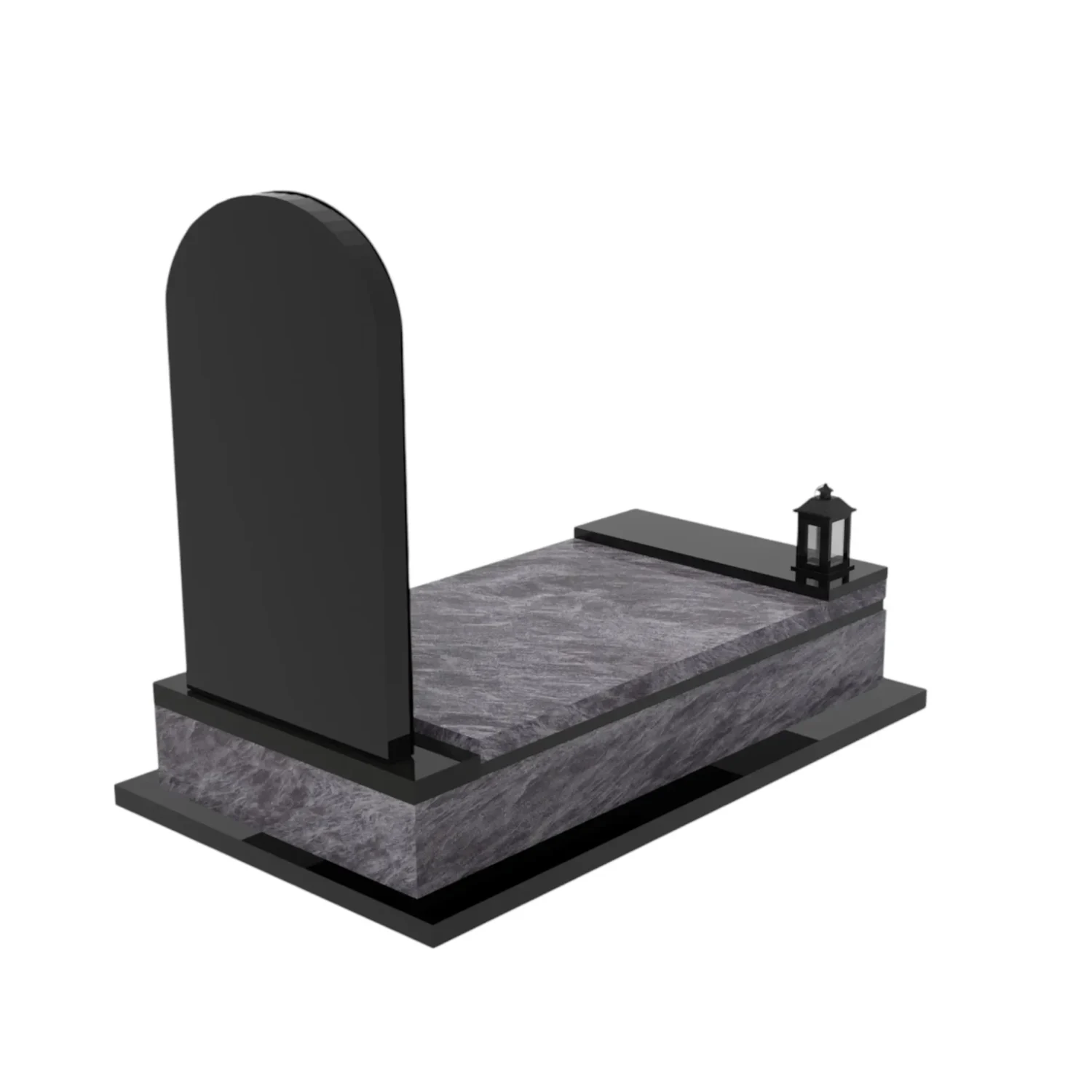Einzelgrabmal mit Muttergottes-Skulptur CK 105+360 – photo №7