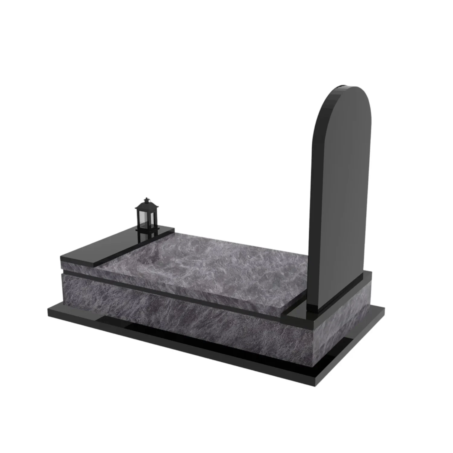 Einzelgrabmal mit Muttergottes-Skulptur CK 105+360 – photo №4