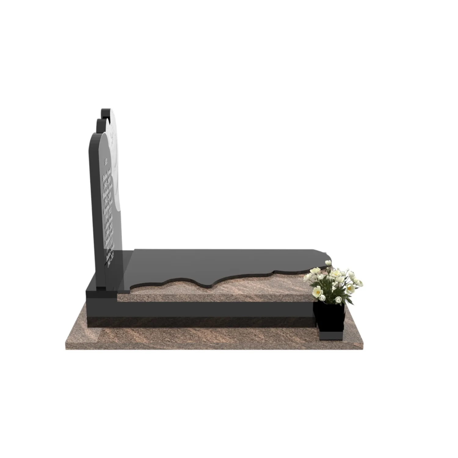 Einzelgrabstein mit Engelsfigur CK 101+360 – photo №9
