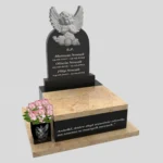 Kindergrabstein mit Engelsfigur D 37 Foto 38