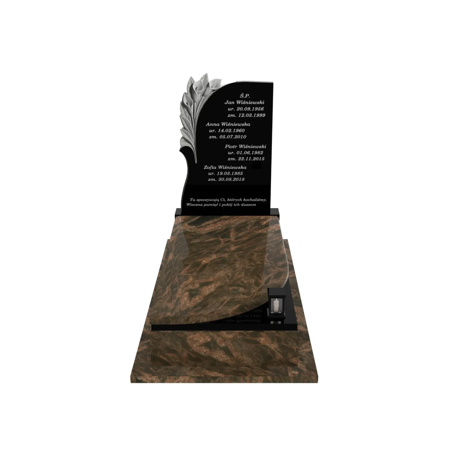 Einzelgrabstein mit Skulptur CK 113+360 – photo №12
