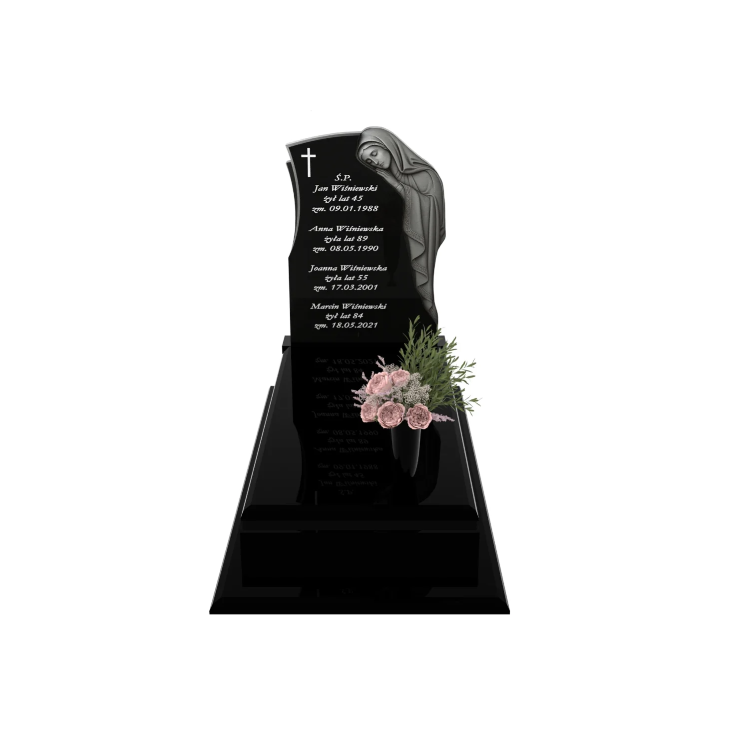 Einzelgrabstein mit Skulptur CK 118+360 – photo №12