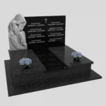 Doppelgrabstein mit Skulptur der Muttergottes CK 97 Foto 36