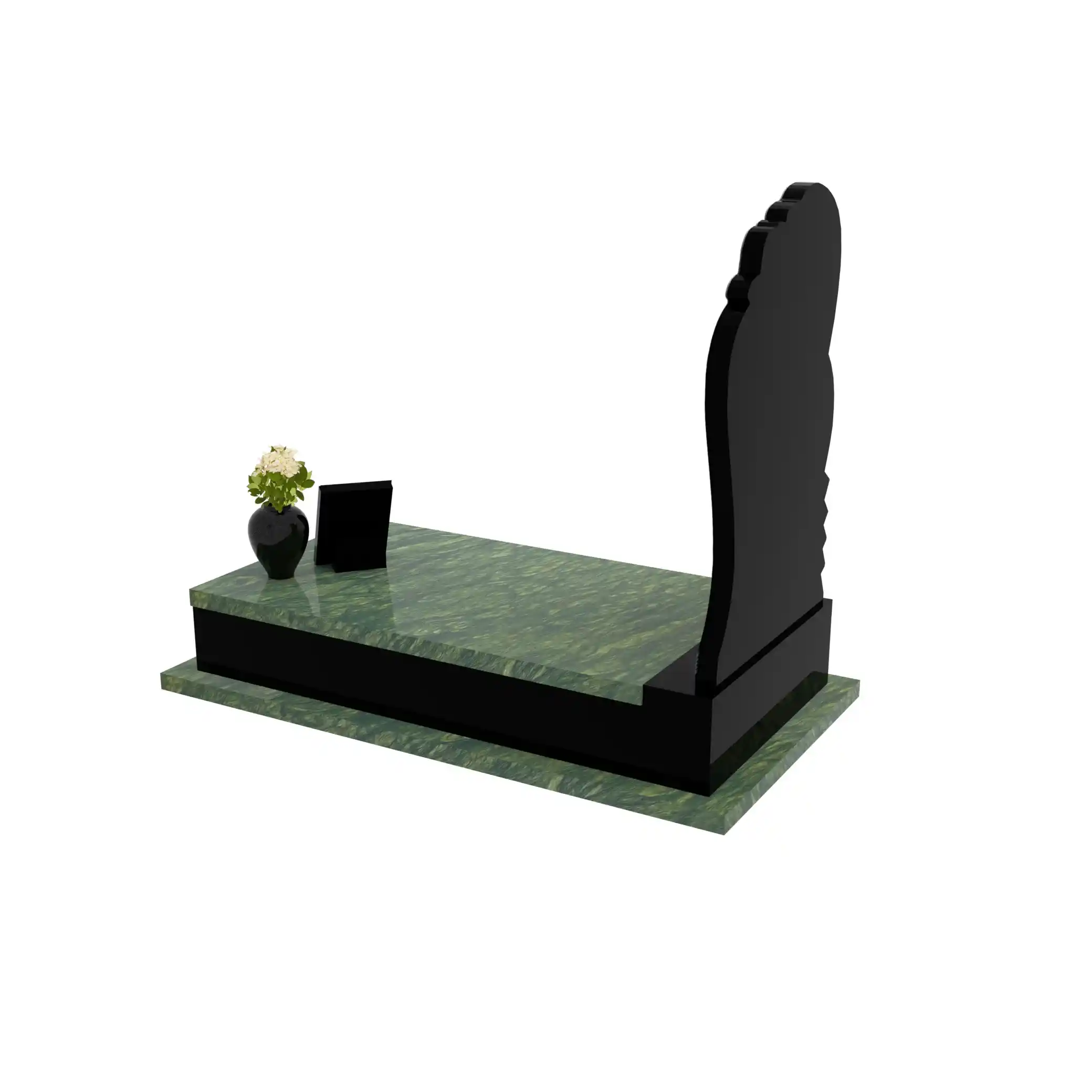 Einzelgrabstein mit Engelskulptur CK 125+360 – photo №4