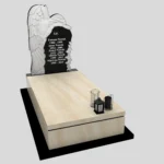 Einzelgrabstein mit Engelsfigur CK 112 Foto 34