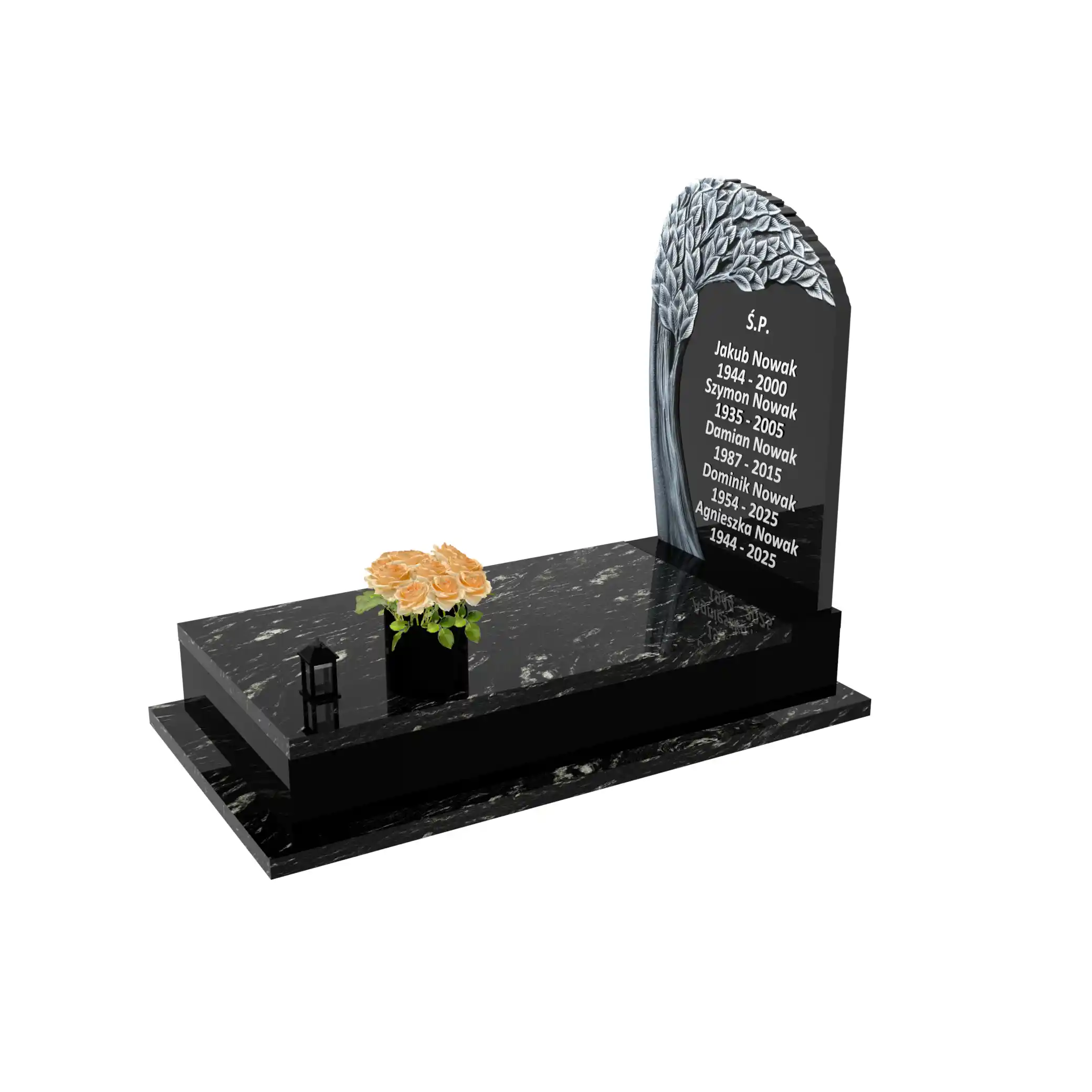 Einzelgrab mit Baumskulptur CK 121+360 – photo №2