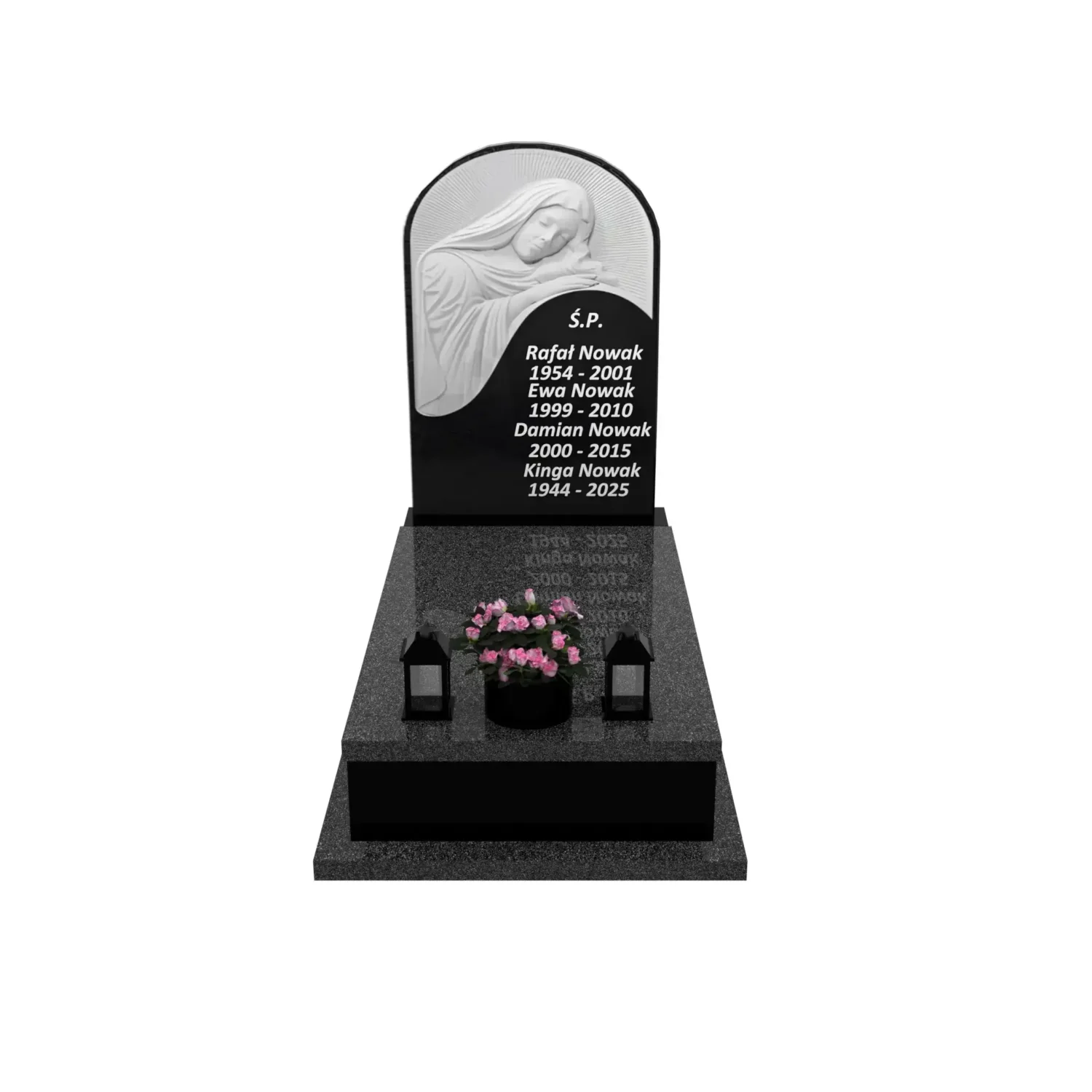 Einzelgrabmal mit Skulptur der Muttergottes CK 117+360 – photo №12