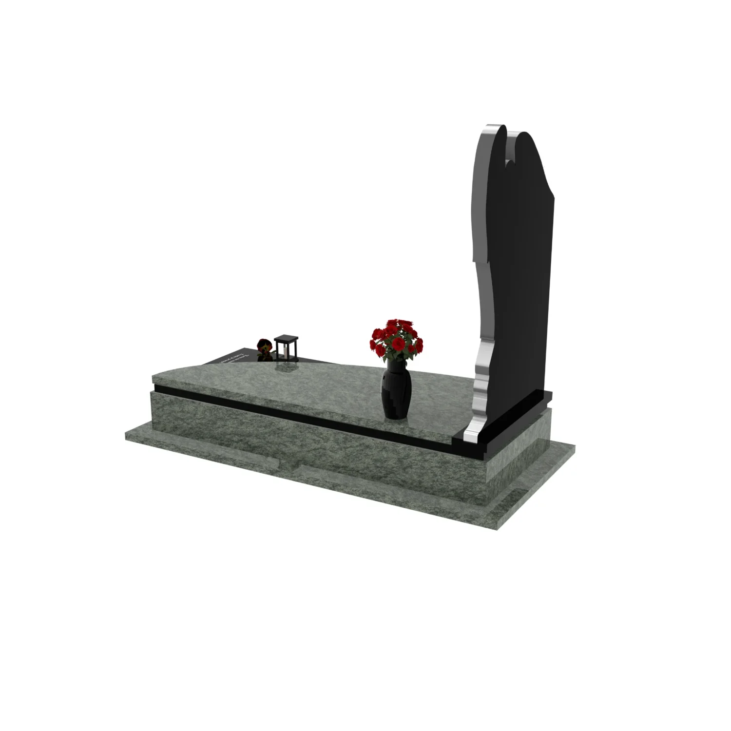 Einzelgrabstein mit Engelsfigur CK 150+360 – photo №4