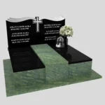 Doppelgrabmal aus Granit CK 98 Foto 38