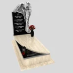 Einzelgrabstein mit Engelsfigur CK 150 Foto 34
