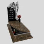 Einzelgrabstein mit Engelsfigur CK 150 Foto 35