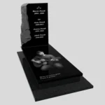 Einzelgrabstein mit Skulptur und Gravur CK 142 Foto 35