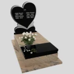 Einzelgrabstein mit Herzskulptur CK 139 Foto 40