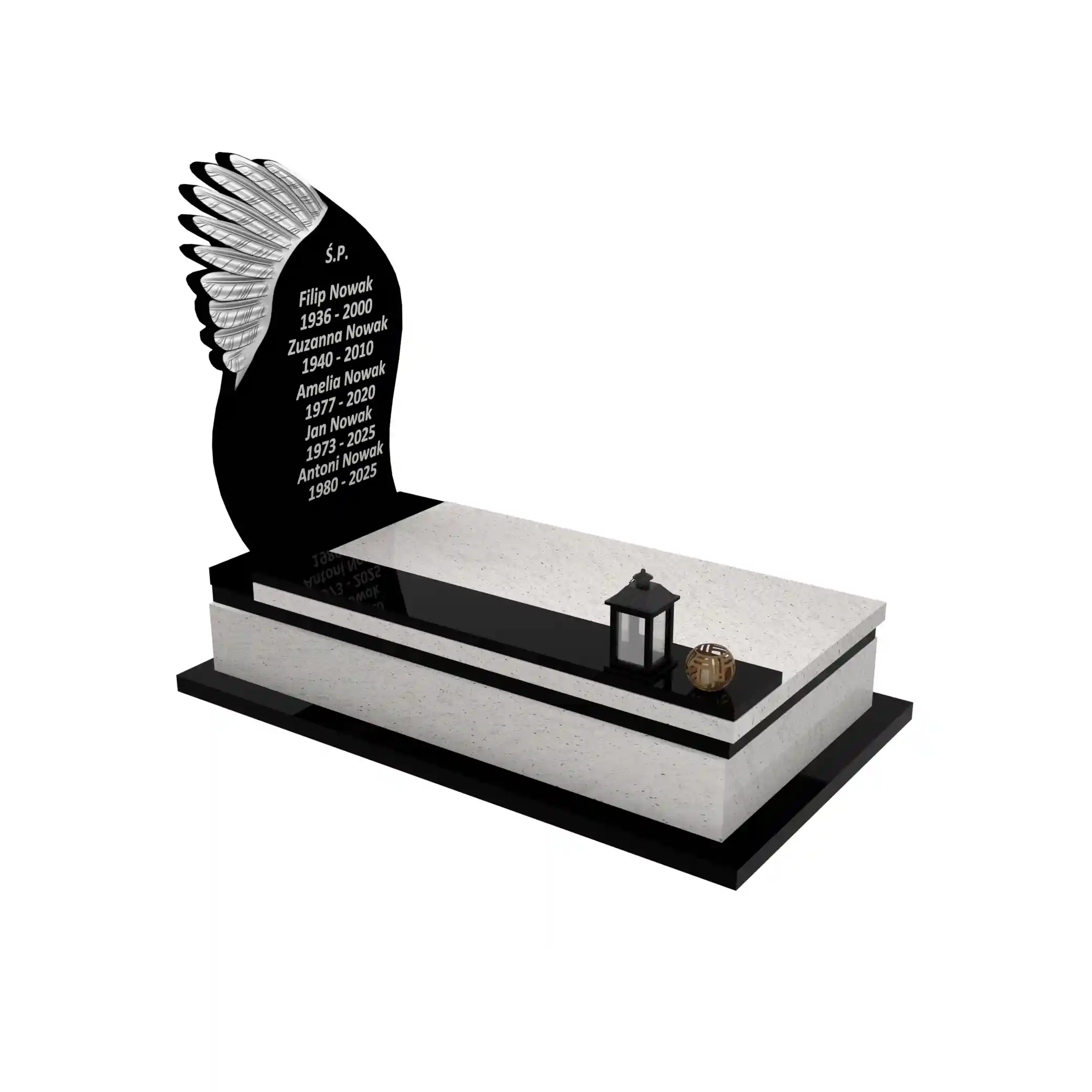 Einzelgrabstein mit Skulptur CK 132+360 – photo №10