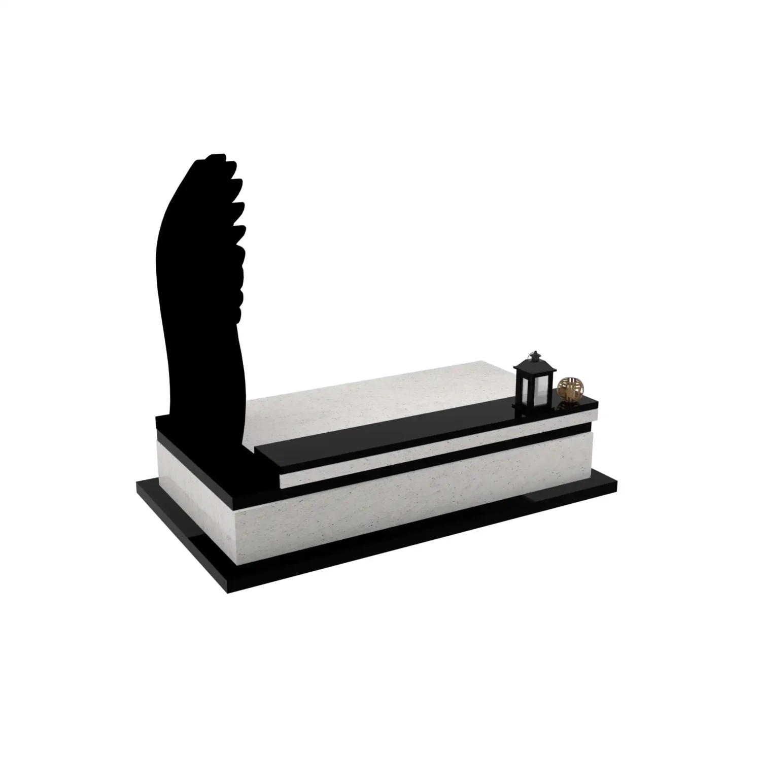 Einzelgrabstein mit Skulptur CK 132+360 – photo №8