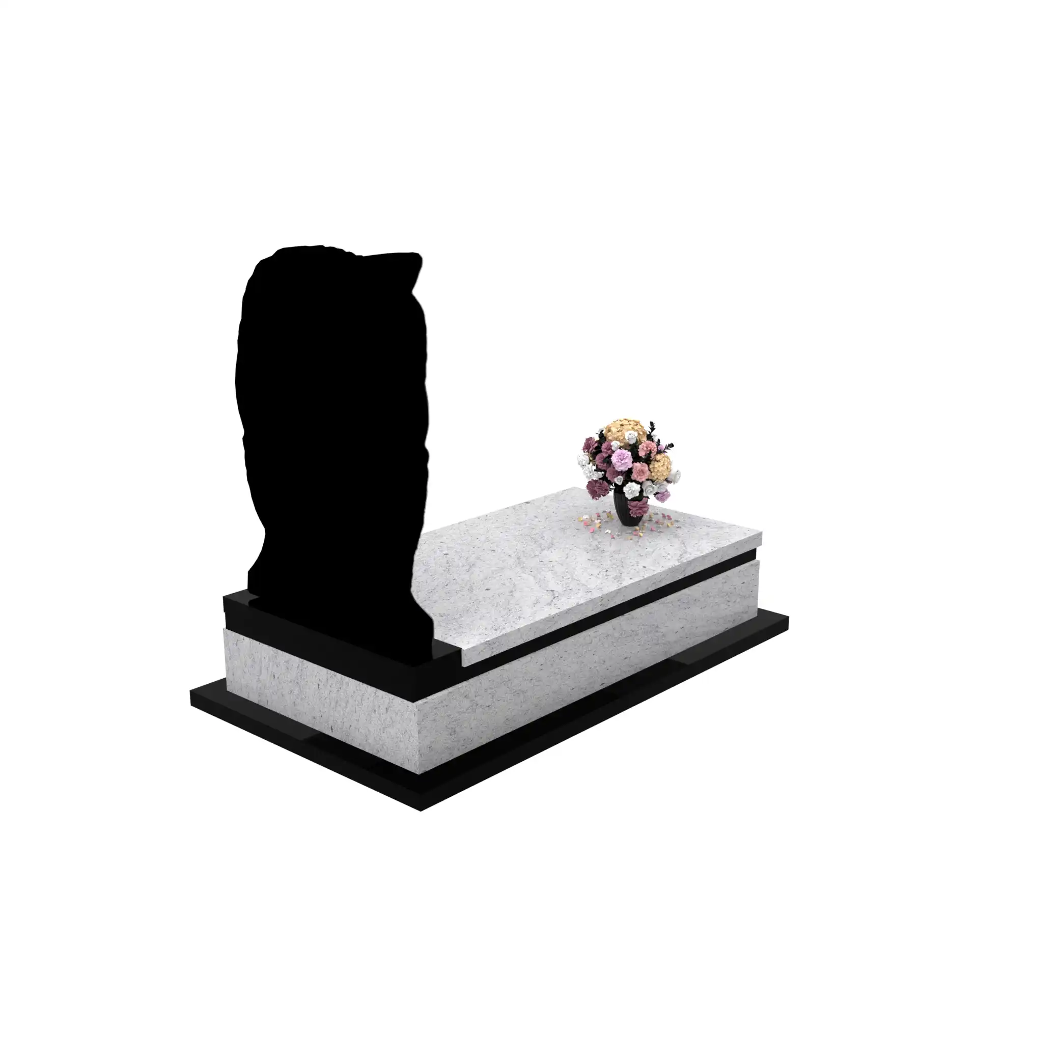 Einzelgrabstein mit Schwanenskulptur CK 143+360 – photo №7