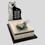 Einzelgrabstein mit Engelsfigur CK 155 Foto 34