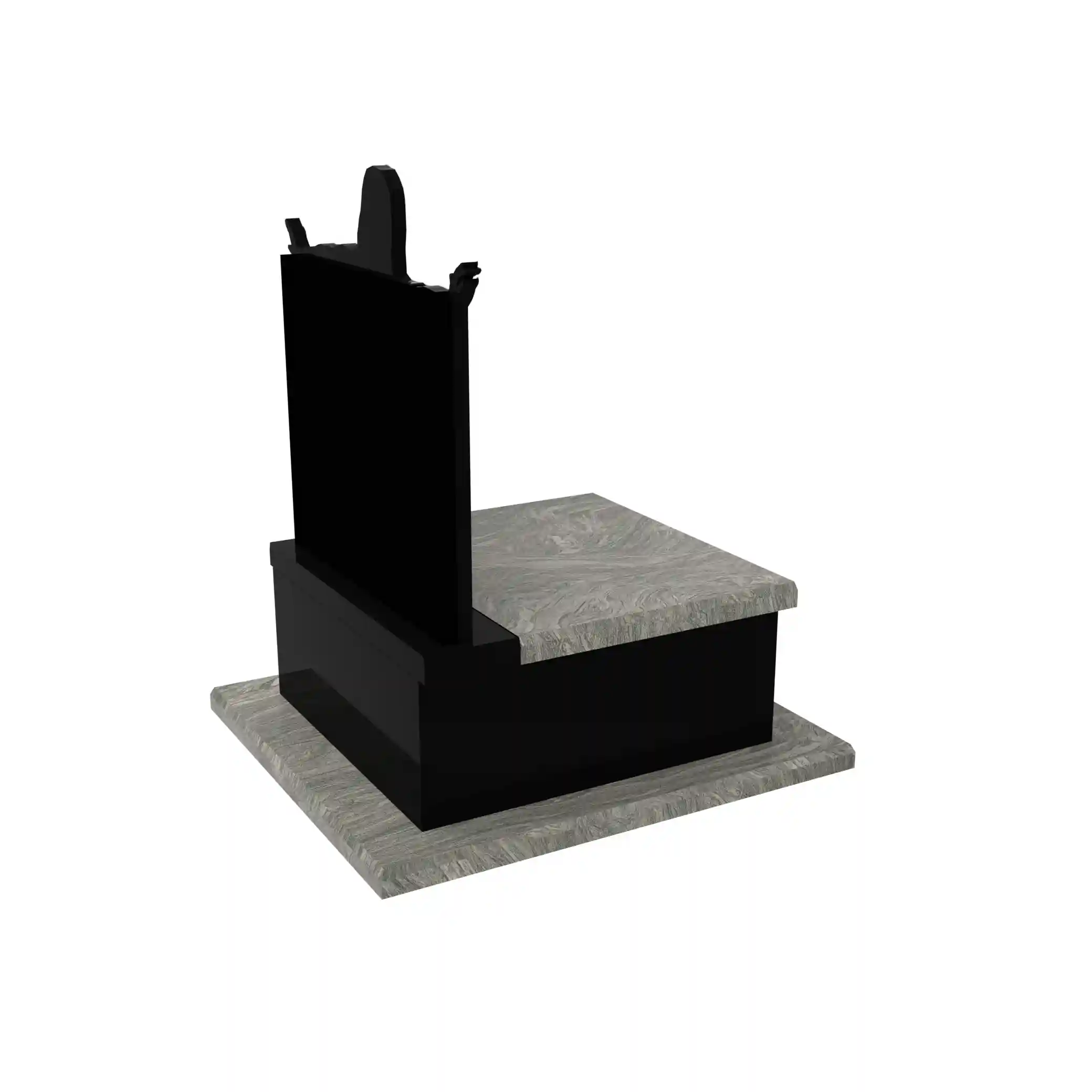 Urnengrabstein mit Engel-Gravur U 103+360 – photo №8