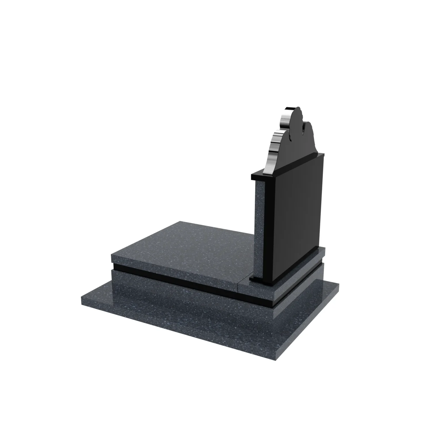 Kindergrabstein mit Engel-Gravur D 77+360 – photo №4