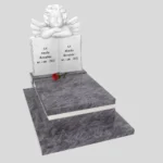 Kindergrabstein mit Buch- und Engels-Skulptur aus Granit D 79 Foto 36