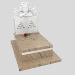 Kindergrabstein mit Buch- und Engels-Skulptur aus Granit D 79 Foto 38