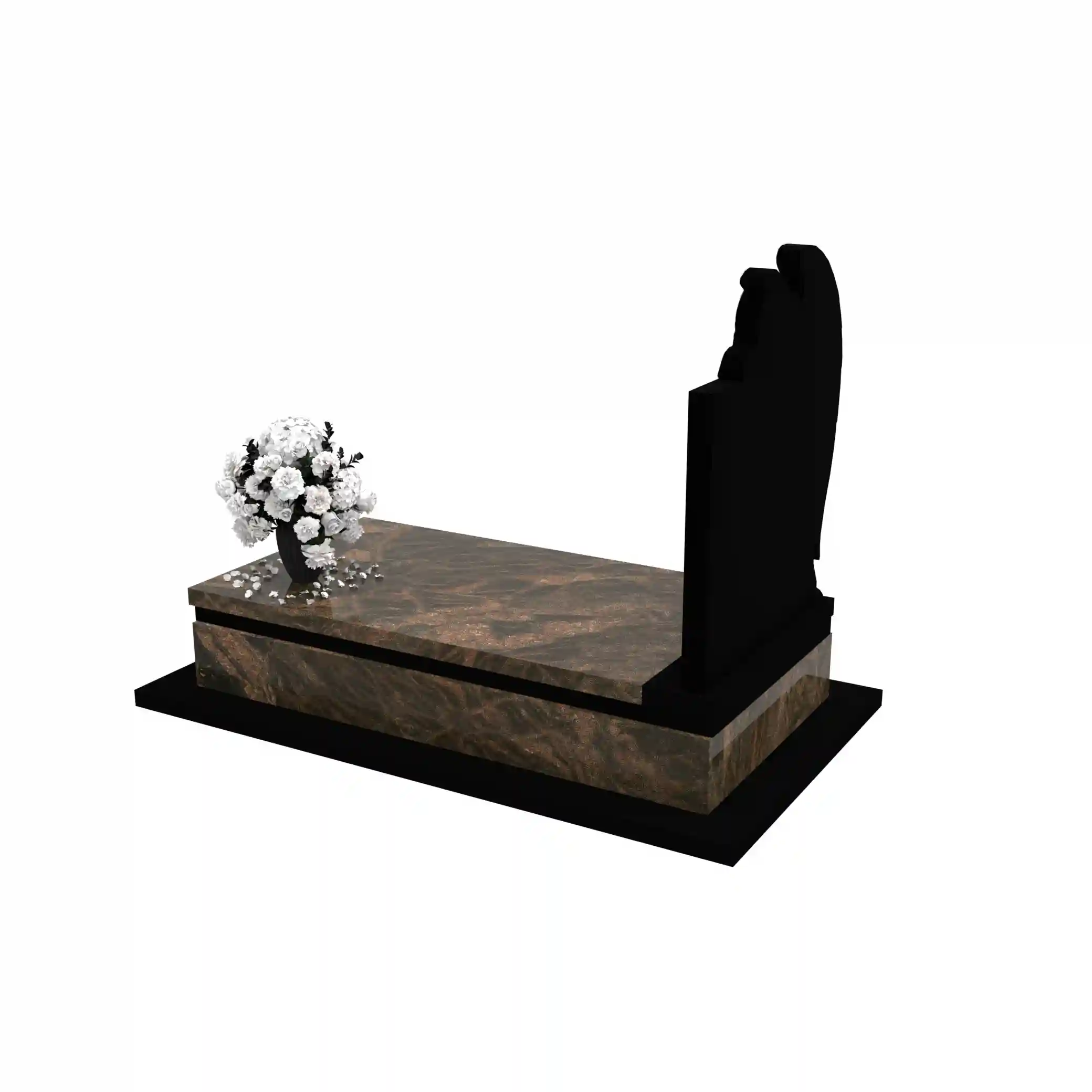 Einzelgrabstein mit Engelsfigur CK 170+360 – photo №4
