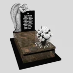 Einzelgrabstein mit Engelsfigur CK 170 Foto 35
