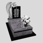 Einzelgrabstein mit Engelsfigur CK 170 Foto 37