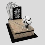 Einzelgrabstein mit Engelsfigur CK 170 Foto 39