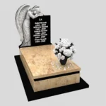 Einzelgrabstein mit Engelsfigur CK 170 Foto 40