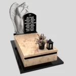 Einzelgrabstein mit Engelsfigur CK 173 Foto 40