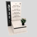 Urnengrab mit Fotografien U 124 Foto 35