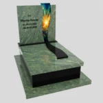Urnengrab mit Glasbild Himmel D 85 Foto 38