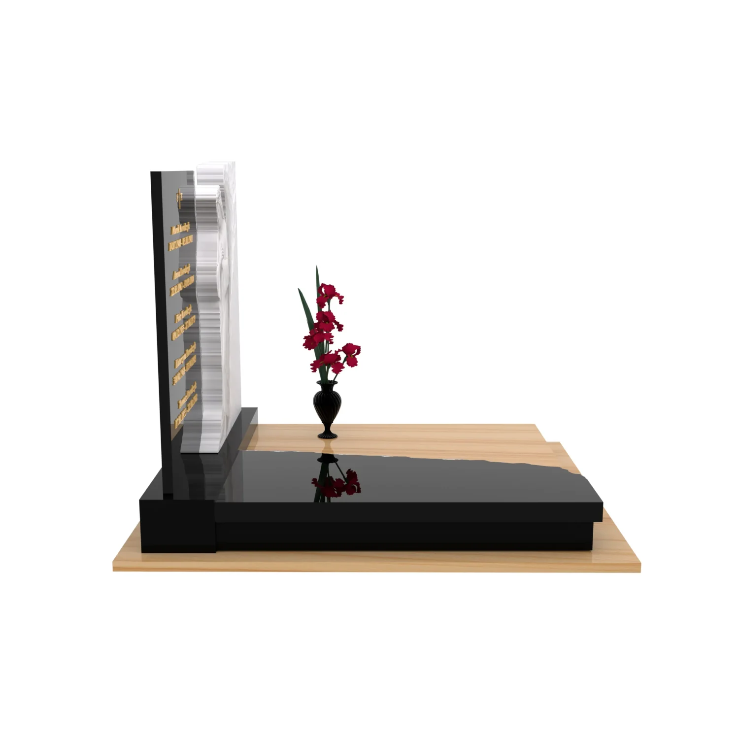 Doppelgrabmal mit Jesus-Skulptur CK 117+360 – photo №9