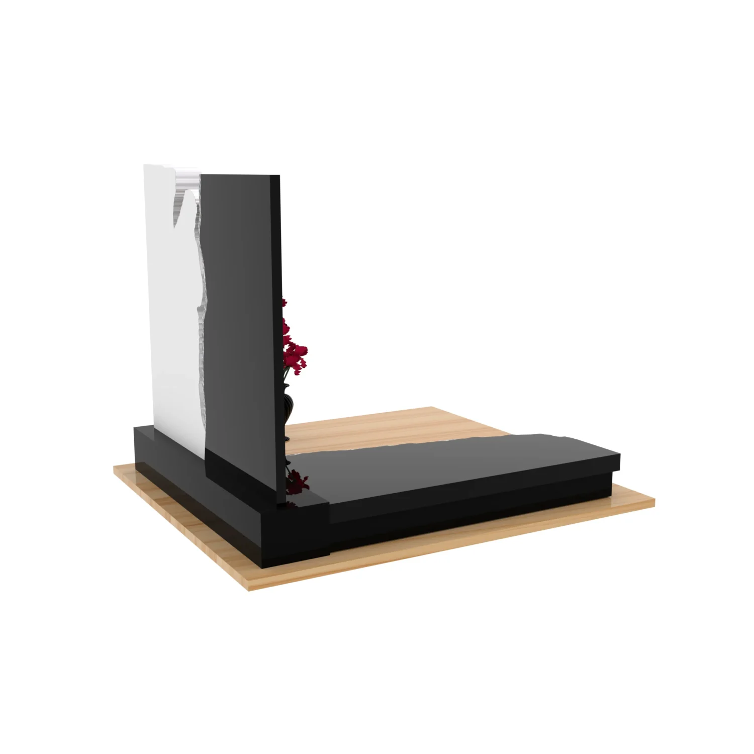Doppelgrabmal mit Jesus-Skulptur CK 117+360 – photo №8