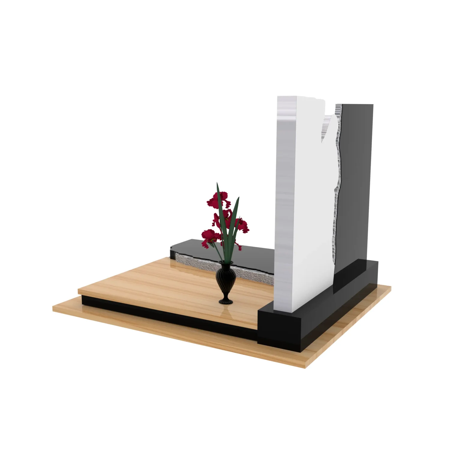 Doppelgrabmal mit Jesus-Skulptur CK 117+360 – photo №4