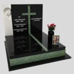 Doppelgrabmal mit Skulptur der Muttergottes und Kreuz CK 115 Foto 37