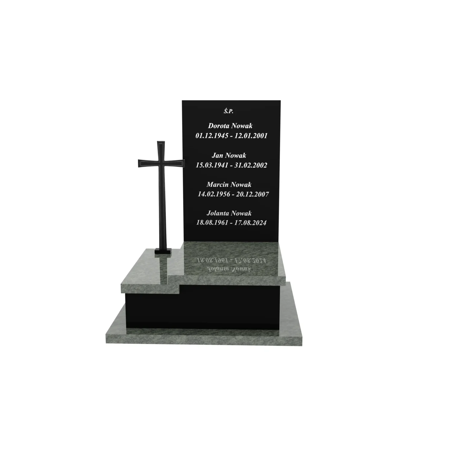 Urnengrabstein mit Kreuz U 126+360 – photo №11