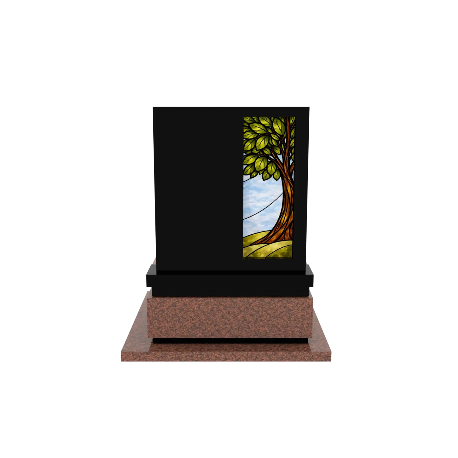 Urnengrabmal mit Glasbild Baum U 129+360 – photo №6